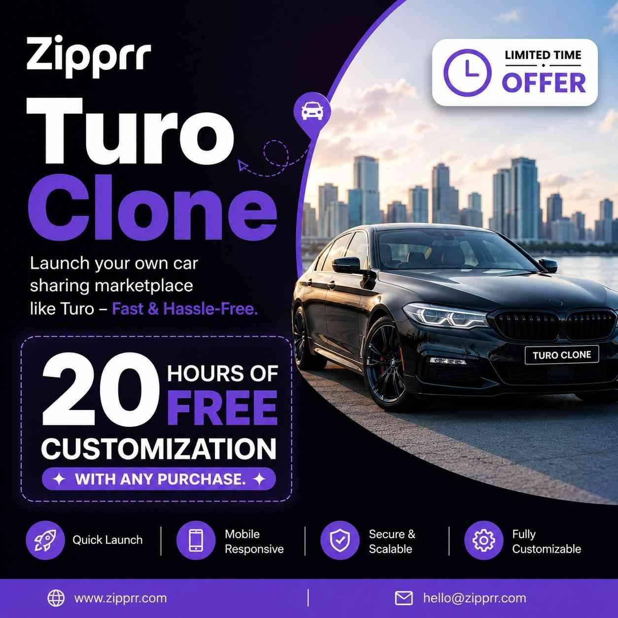 Why Is Zipprr’s Turo Clone Better Than Other Car Rental Scripts?